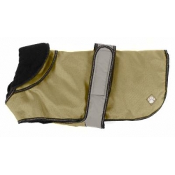 Danish Design 2 in 1 Four Seasons Performance Dog Coat Khaki 30cm 12"